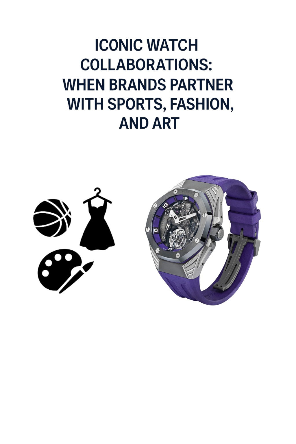 Iconic Watch Collaborations: When Brands Partner with Sports, Fashion, and Art