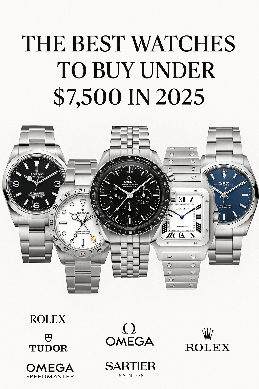 The Best Watches to Buy Under $7,500 in 2025