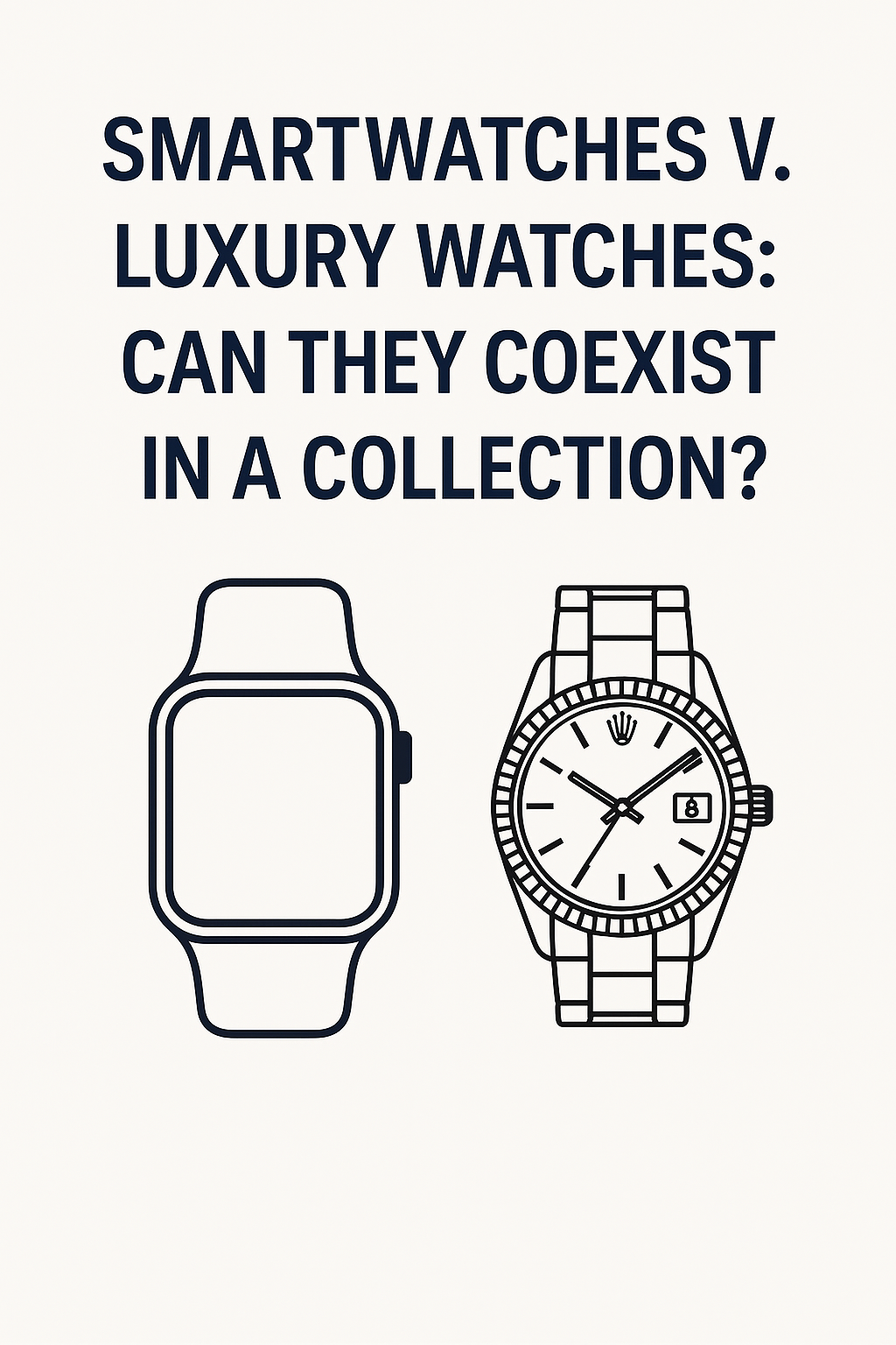 Smartwatches vs. Luxury Watches: Can They Coexist in a Collection?