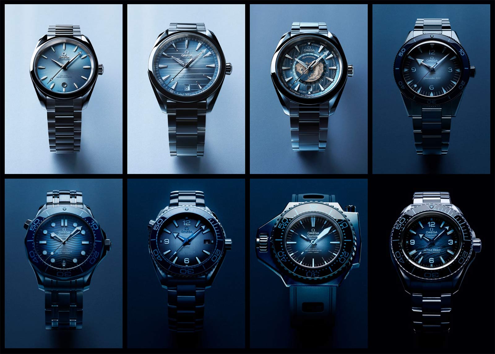 週末値下げ‼︎ OMEGA Seamaster ダークブルー 120m防水 The Omega Seamaster Summer Blue Collection: A Tribute to