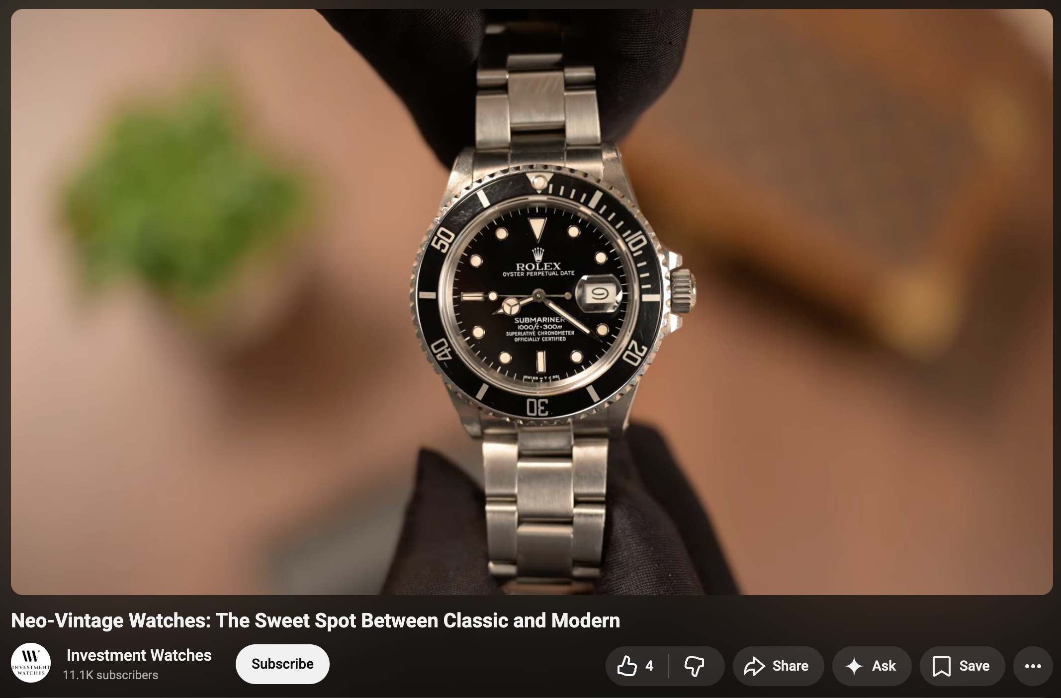 Why Smart Collectors Are Buying Neo-Vintage Watches Right Now