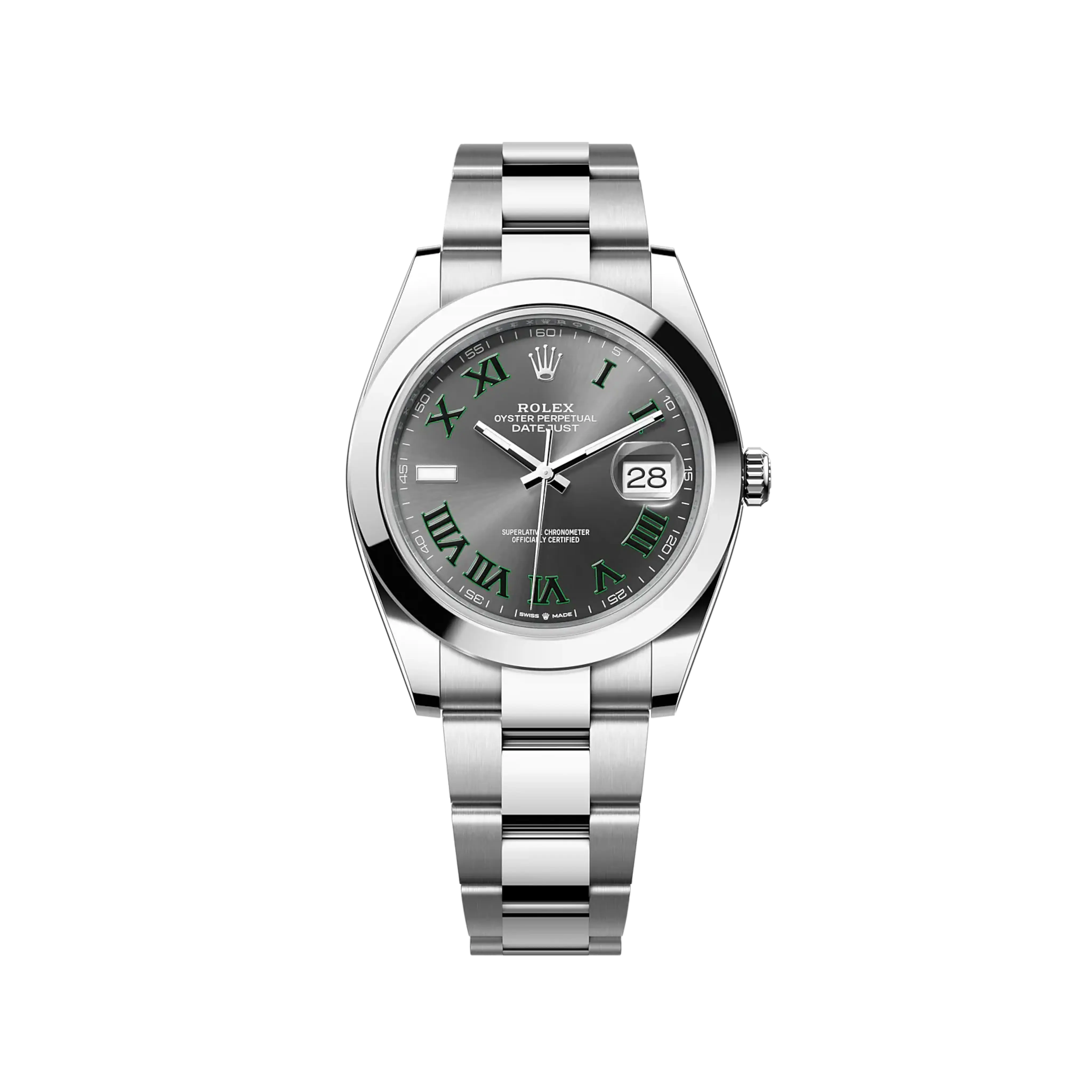 Rolex Datejust 126300 Wimbledon Oyster