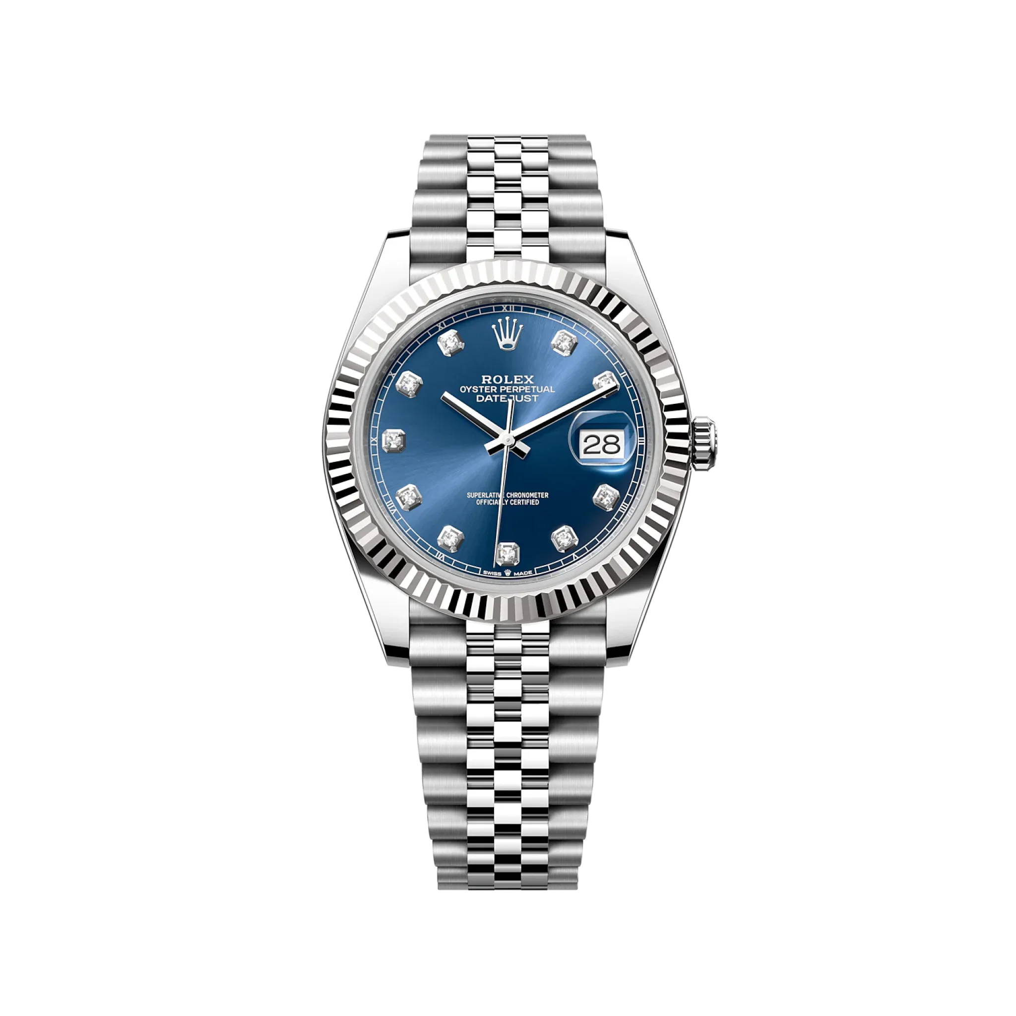 Rolex Datejust 126334 Blue Diamond Jubilee