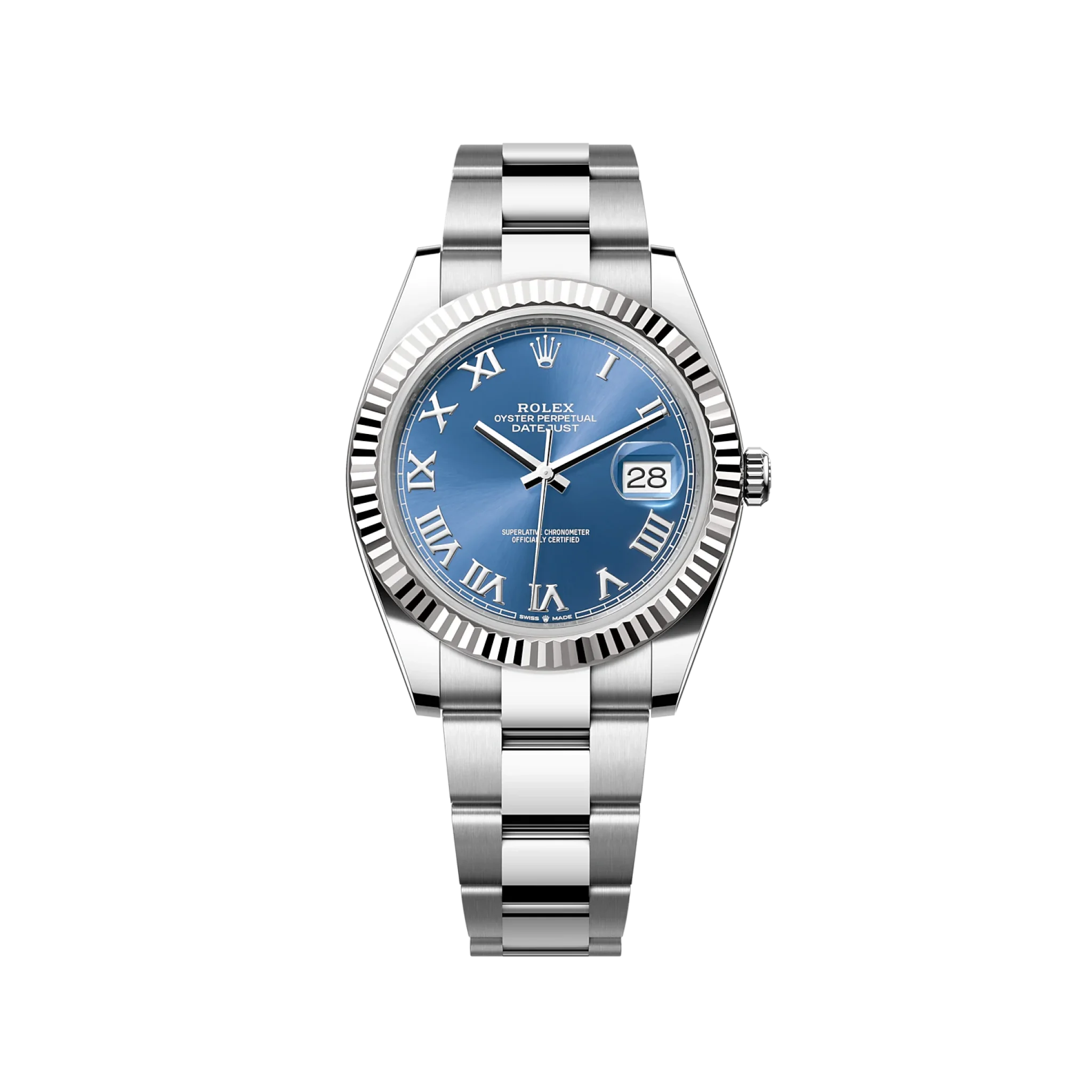 Rolex Datejust 126334 Blue Roman Oyster