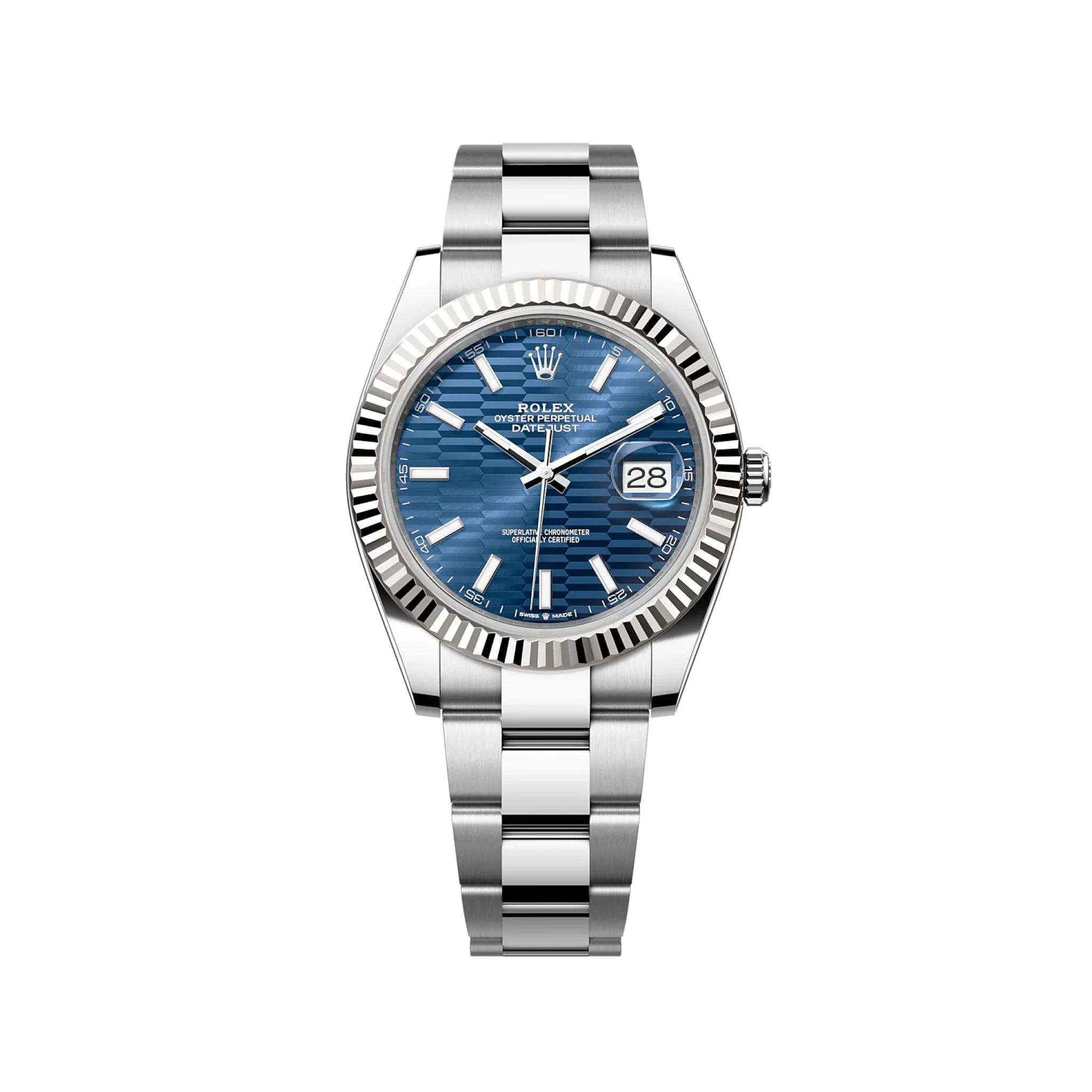 Rolex Datejust 126334 Blue Motif Oyster