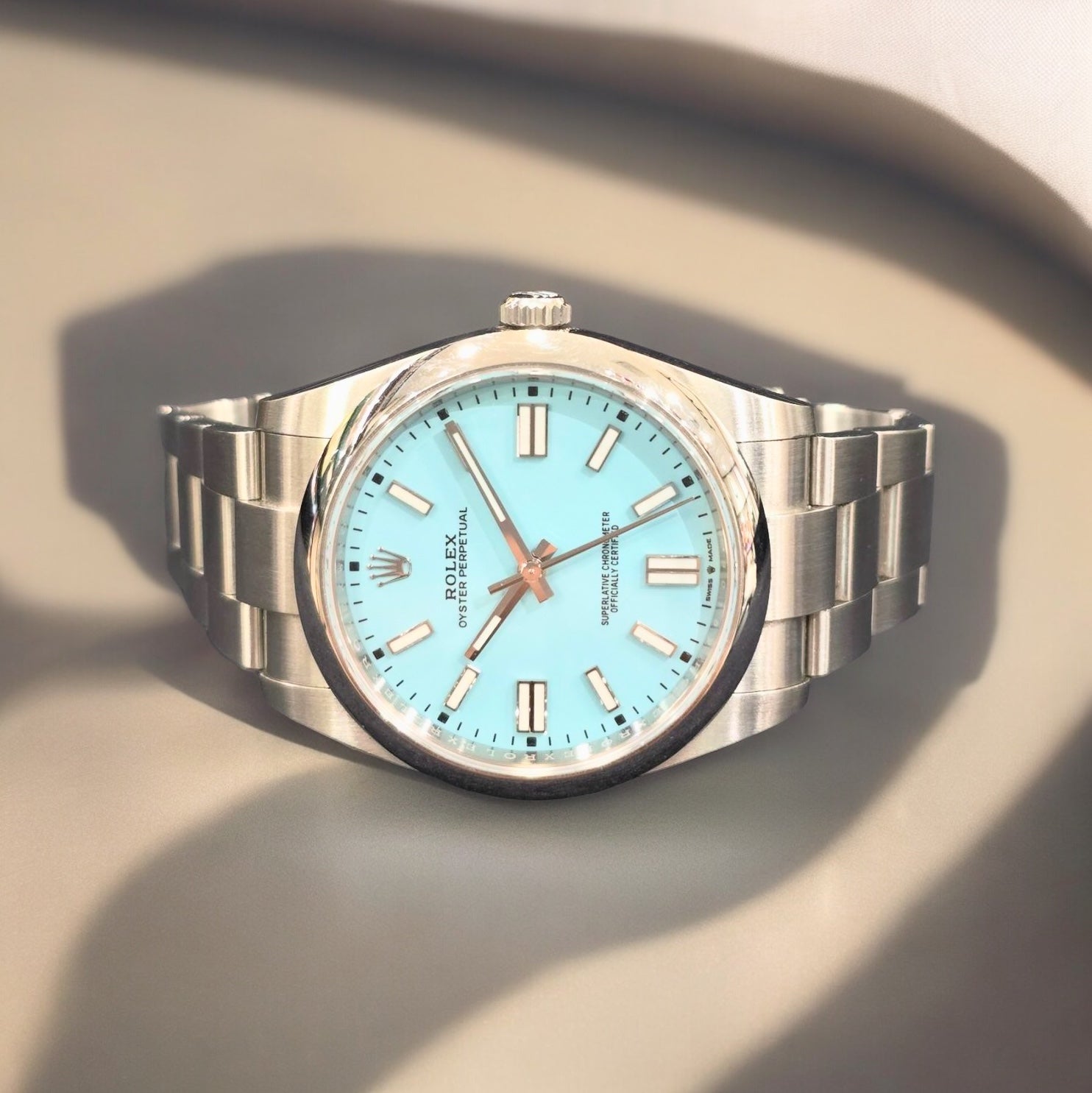 Rolex Oyster Perpetual 124300 - Tiffany blue
