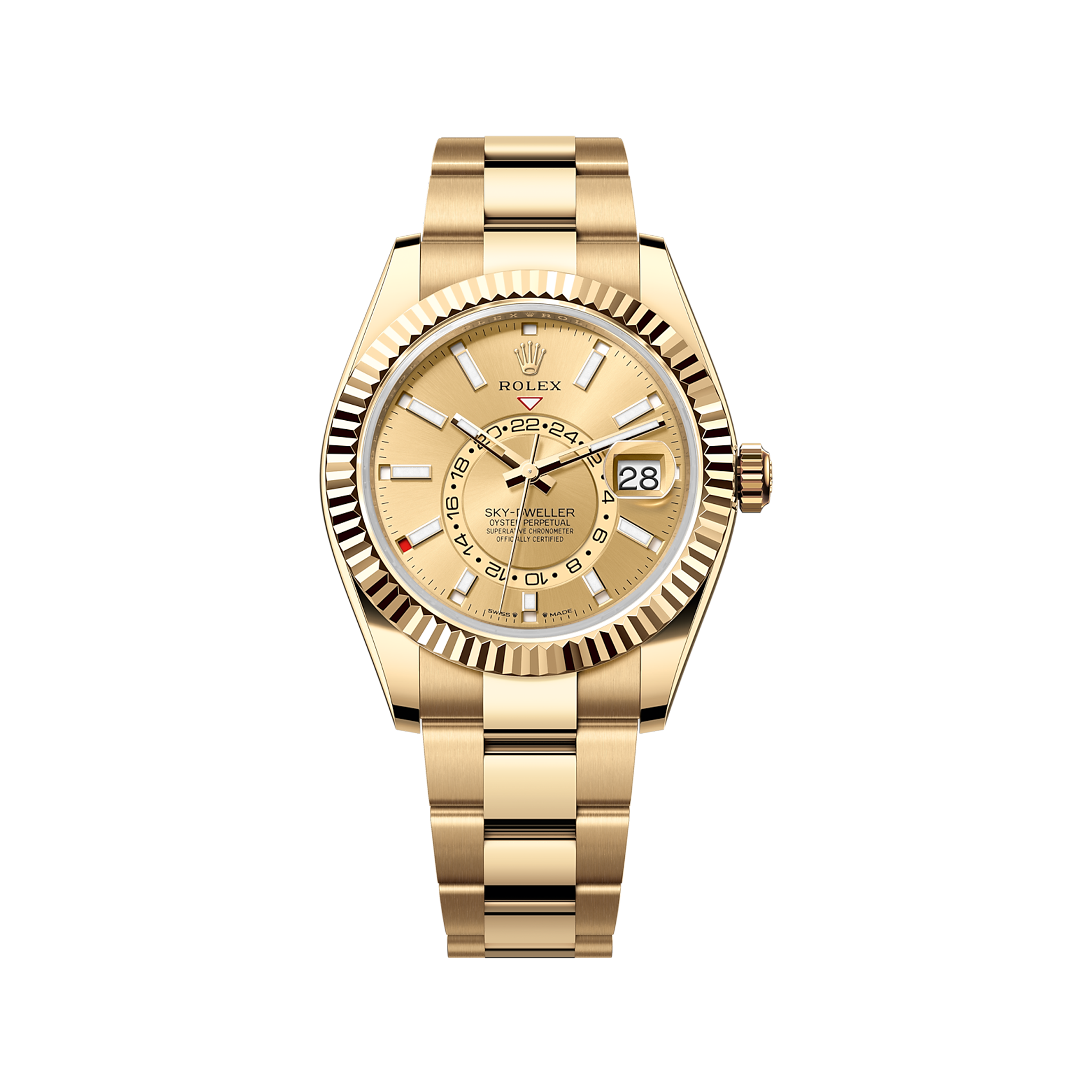 Rolex Sky-Dweller 336938 Champagne Dial Oyster