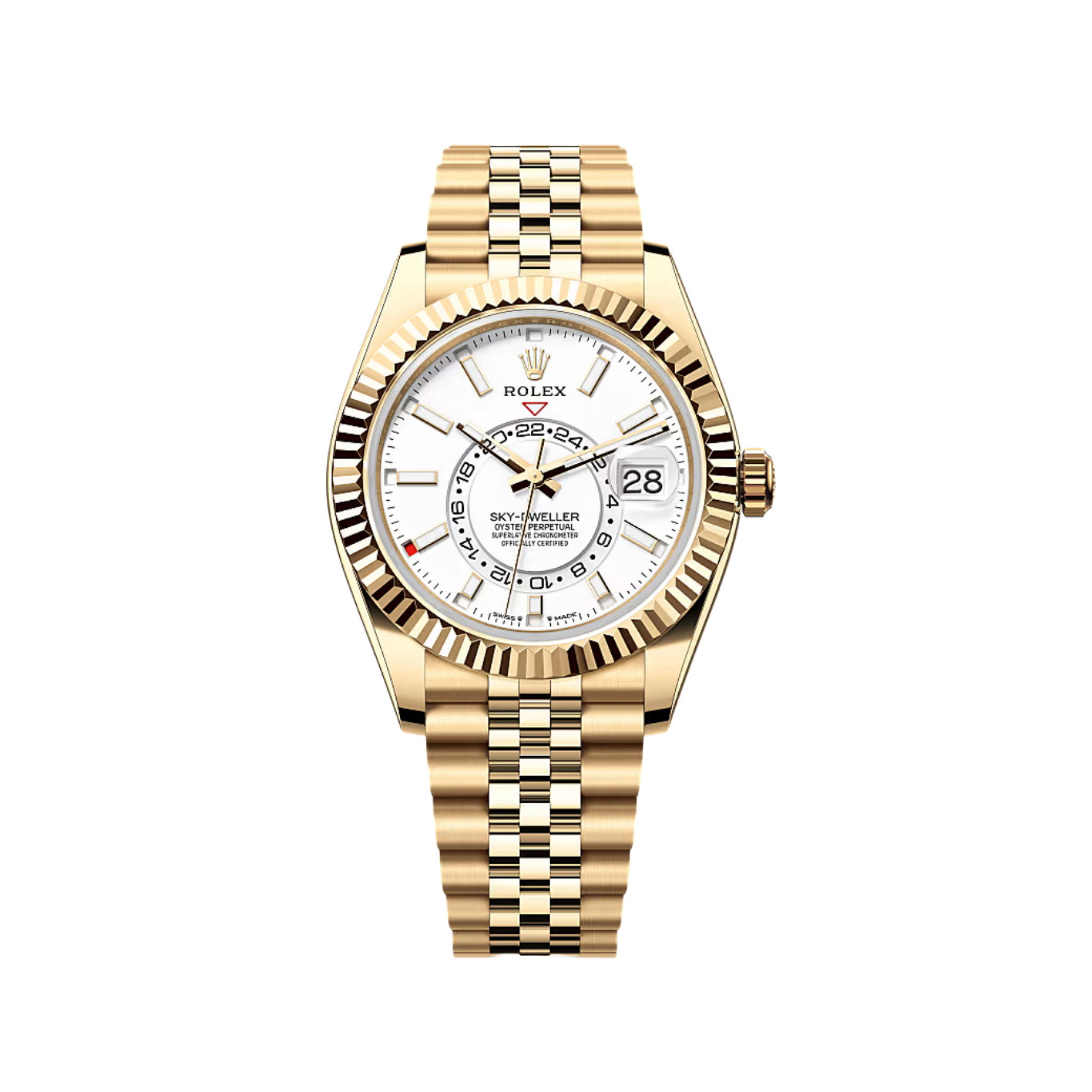 Rolex Sky-Dweller 336938 jubilee white dial