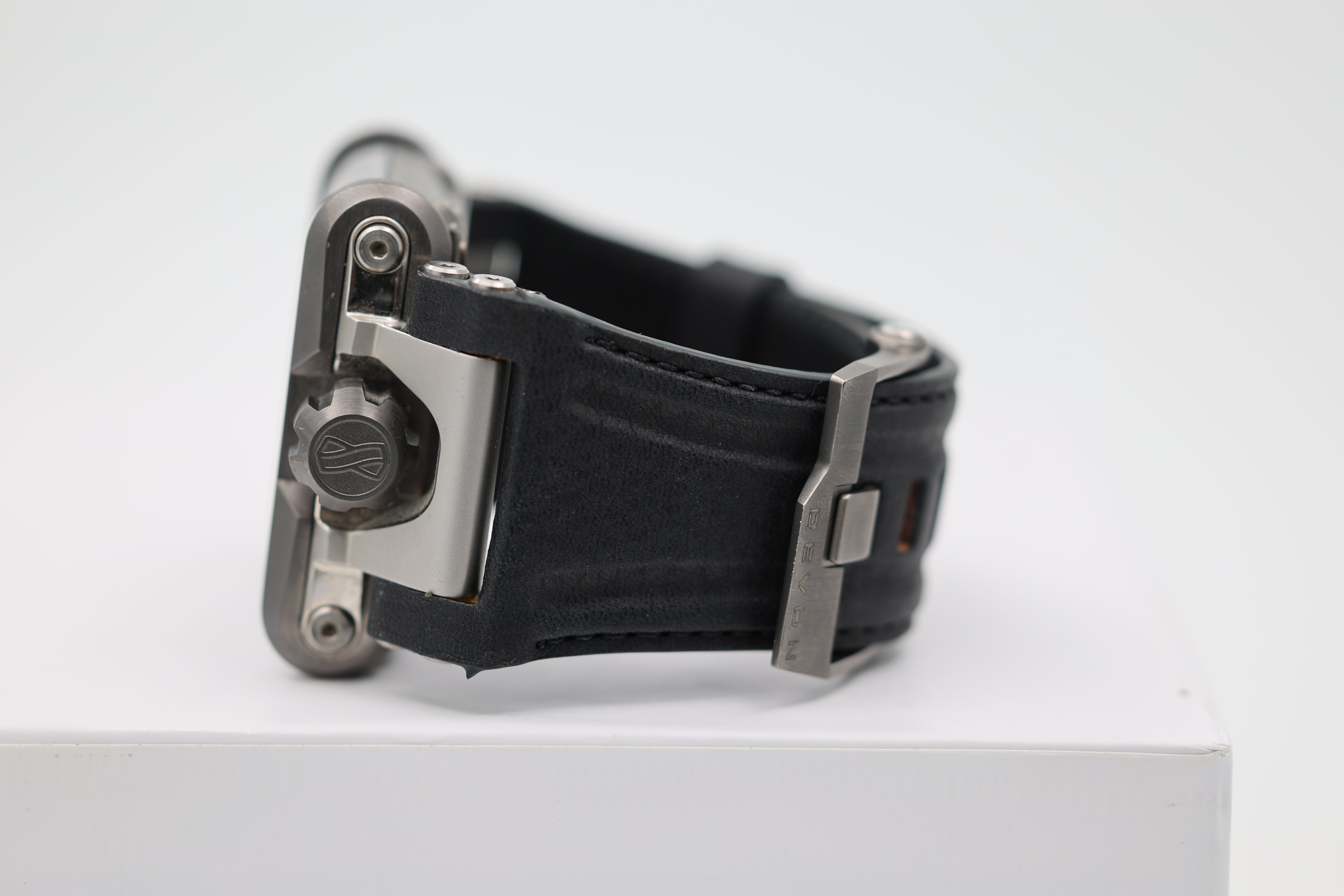 Devon - Tread 1 - Black Skeleton Dial - Tread 1A