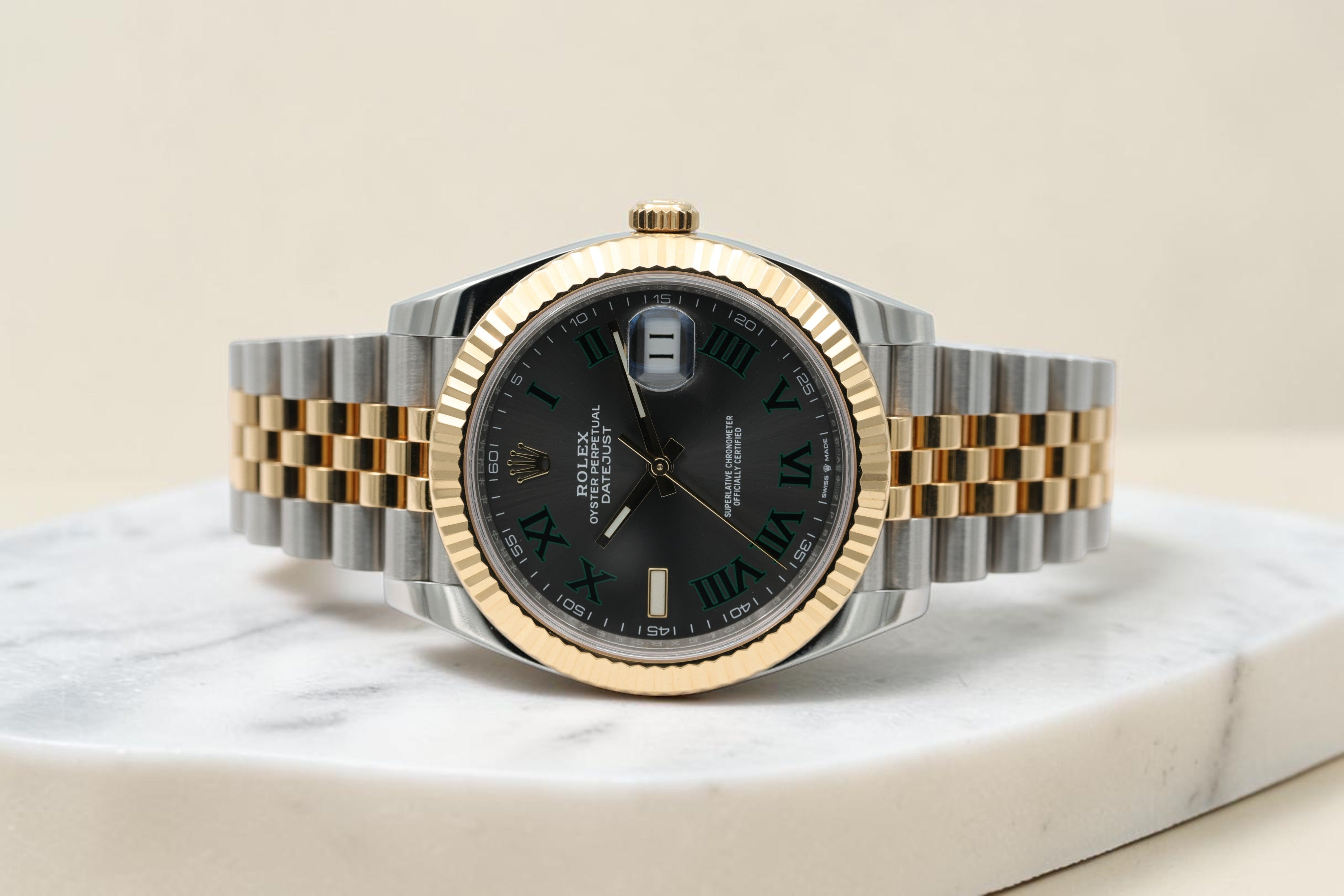 Rolex - Datejust 41mm β Wimbledon Dial β 126333 β 2019