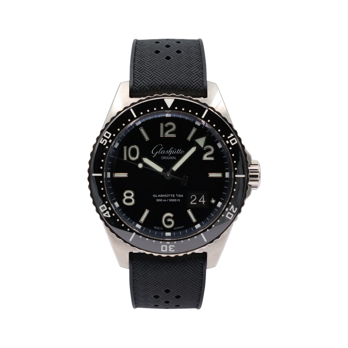 GlashΓΌtte Original - SeaQ Panorama Date β Black β 1-36-13-01-80-34 β 2022