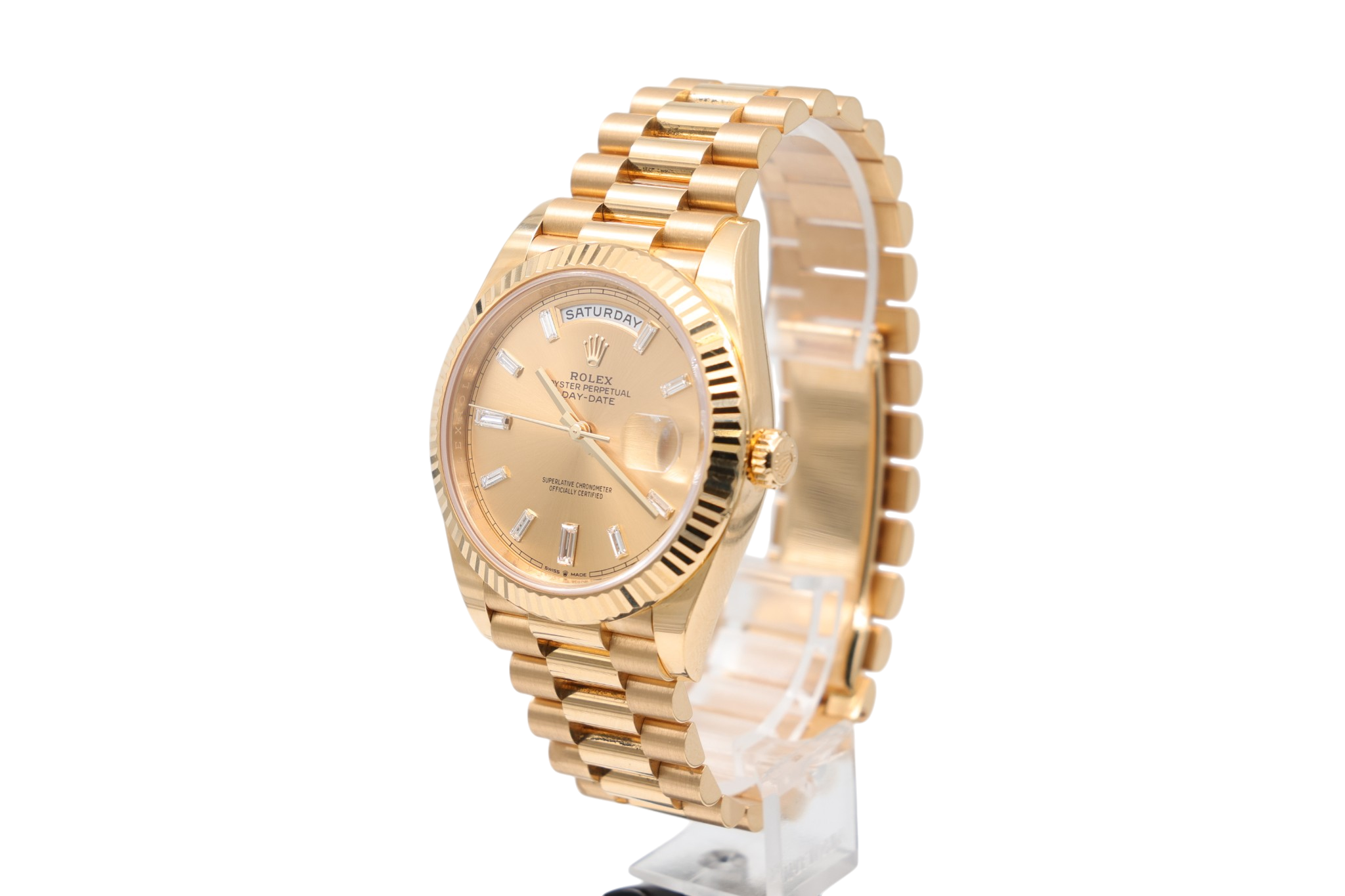 Rolex - Day-Date 40mm – Champagne Baguette – 228238 – 2024