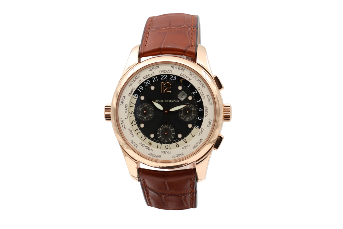 Girard-Perregaux - World Time Chronograph – Black – 49800 – 2025