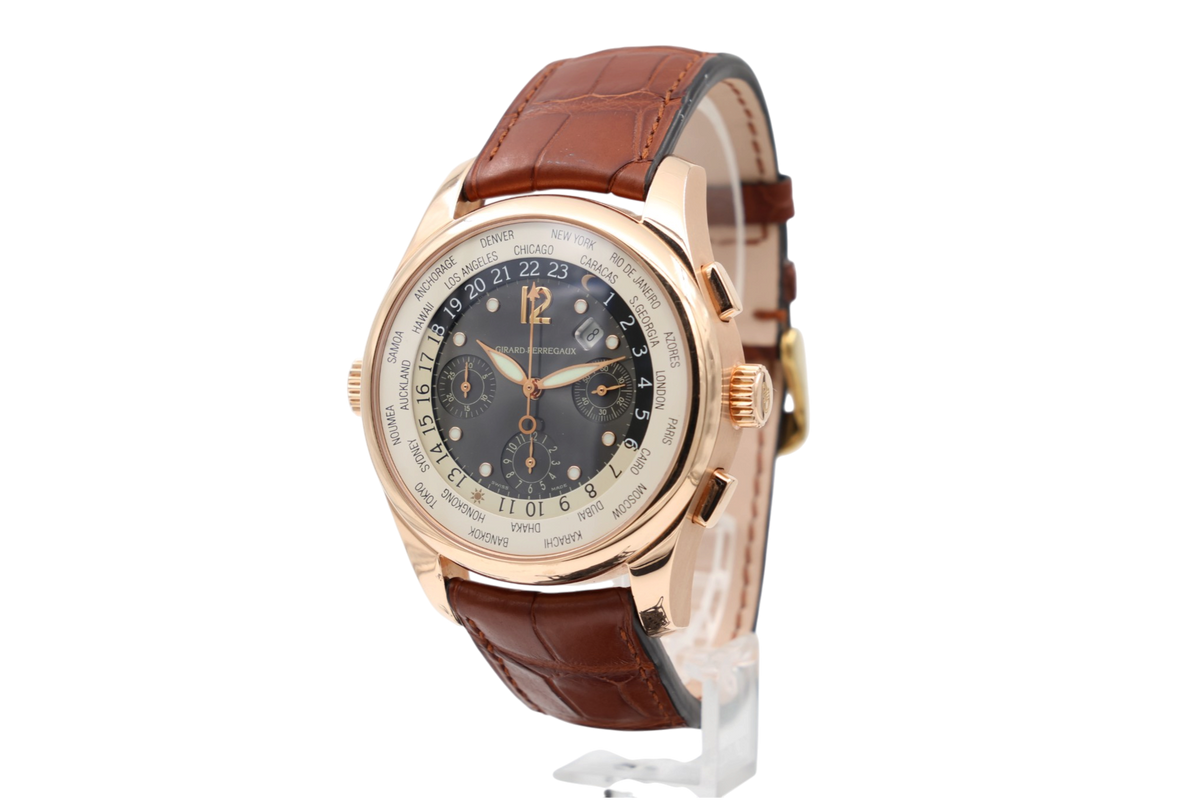 Girard-Perregaux - World Time Chronograph – Black – 49800 – 2025