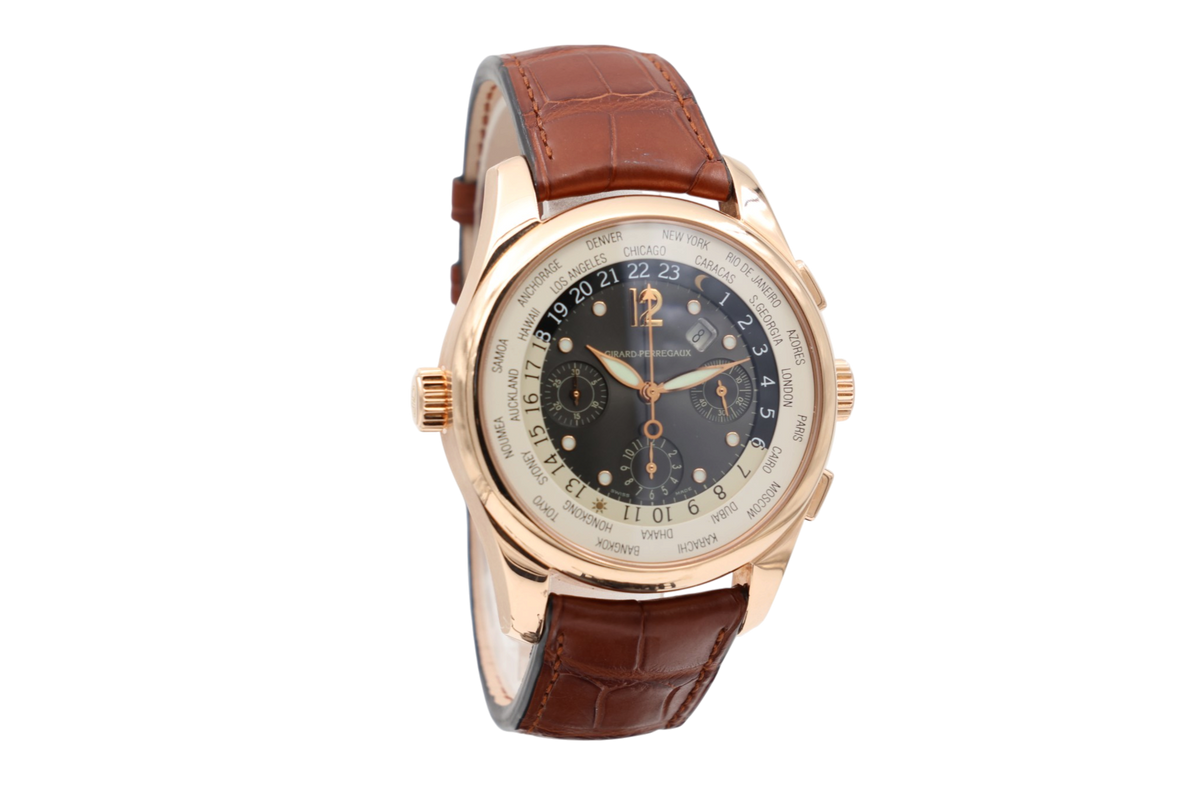 Girard-Perregaux - World Time Chronograph – Black – 49800 – 2025