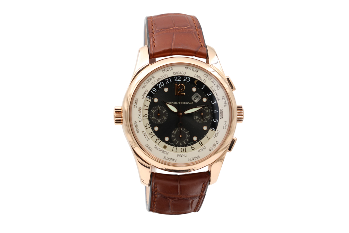 Girard-Perregaux - World Time Chronograph – Black – 49800 – 2025