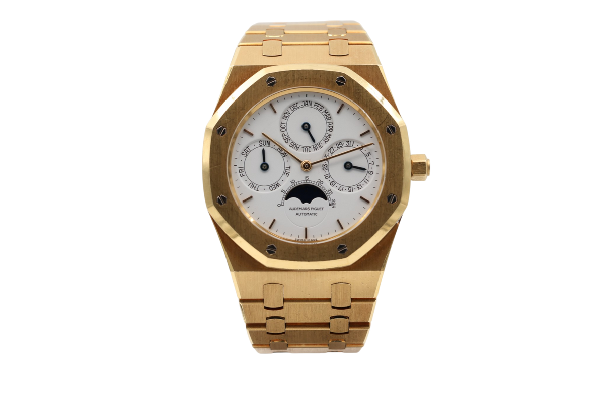 Audemars Piguet - Royal Oak Perpetual Calendar – White – 25654BA – 1990s