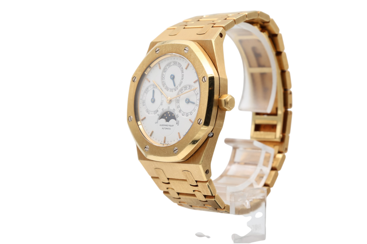 Audemars Piguet - Royal Oak Perpetual Calendar – White – 25654BA – 1990s
