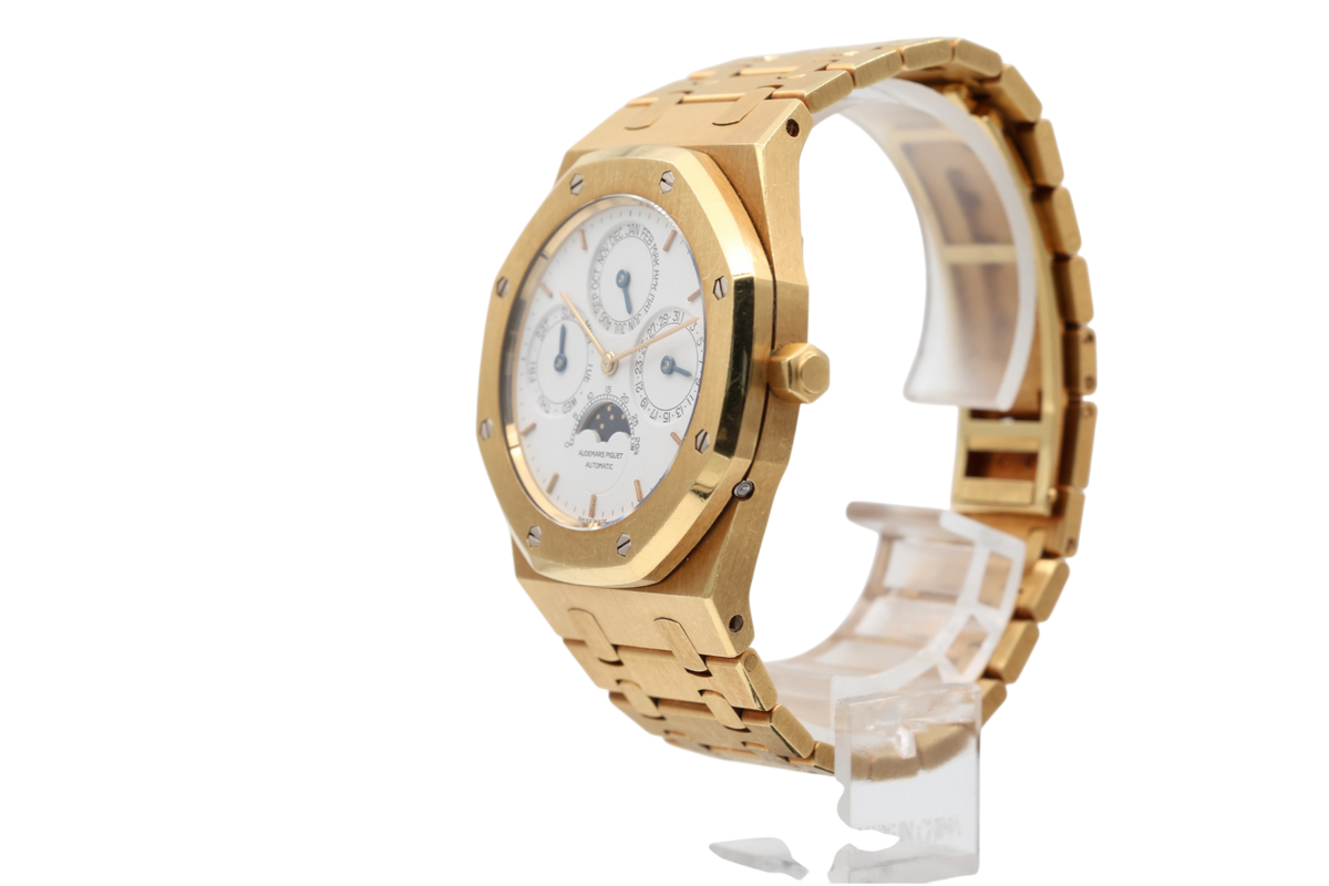 Audemars Piguet - Royal Oak Perpetual Calendar – White – 25654BA – 1990s