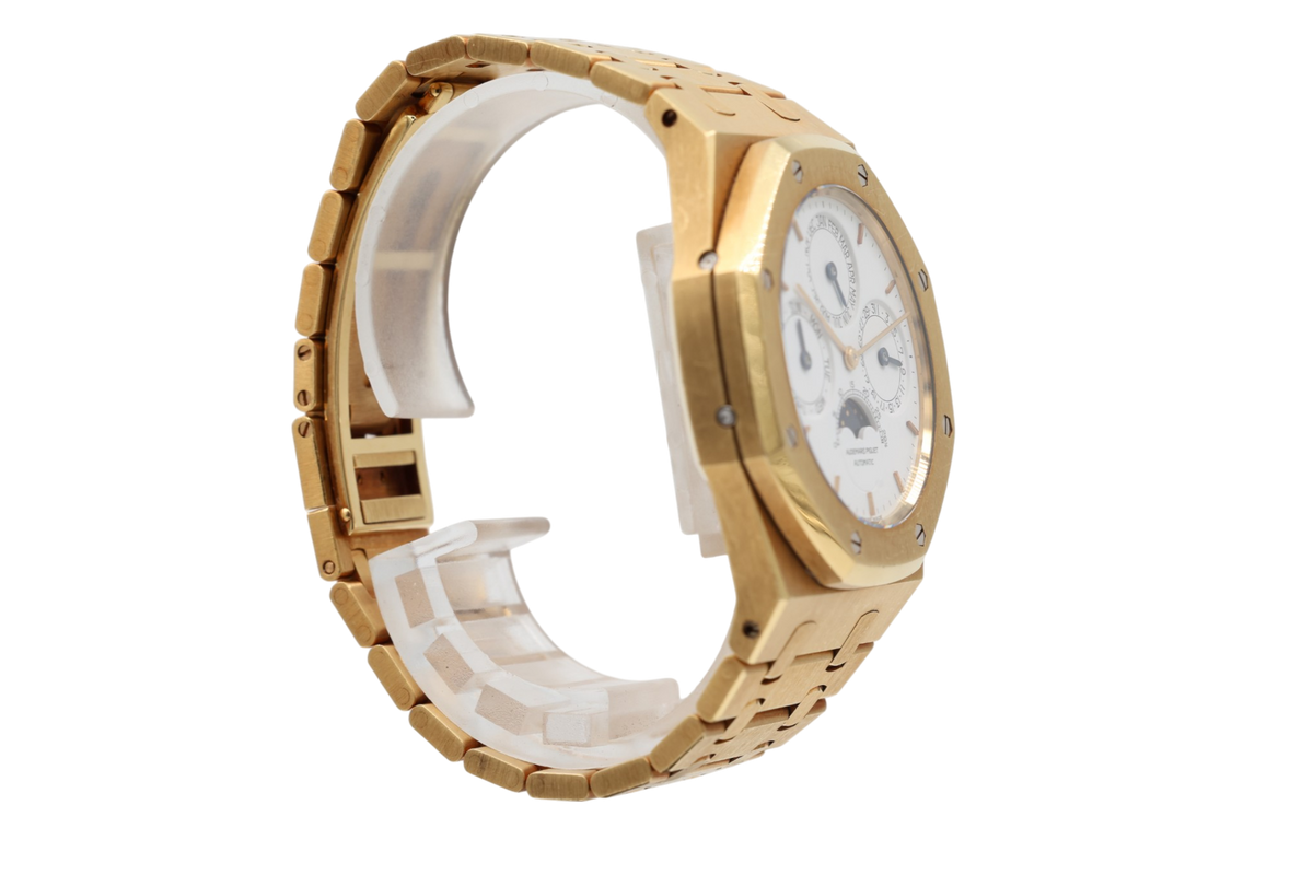 Audemars Piguet - Royal Oak Perpetual Calendar – White – 25654BA – 1990s