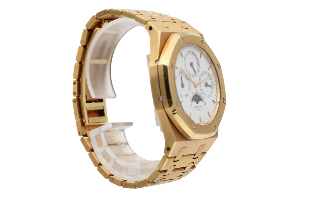 Audemars Piguet - Royal Oak Perpetual Calendar – White – 25654BA – 1990s