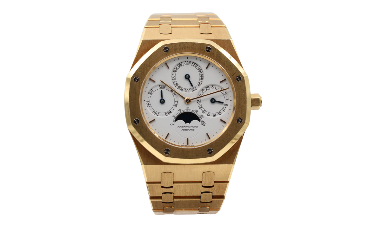 Audemars Piguet - Royal Oak Perpetual Calendar – White – 25654BA – 1990s