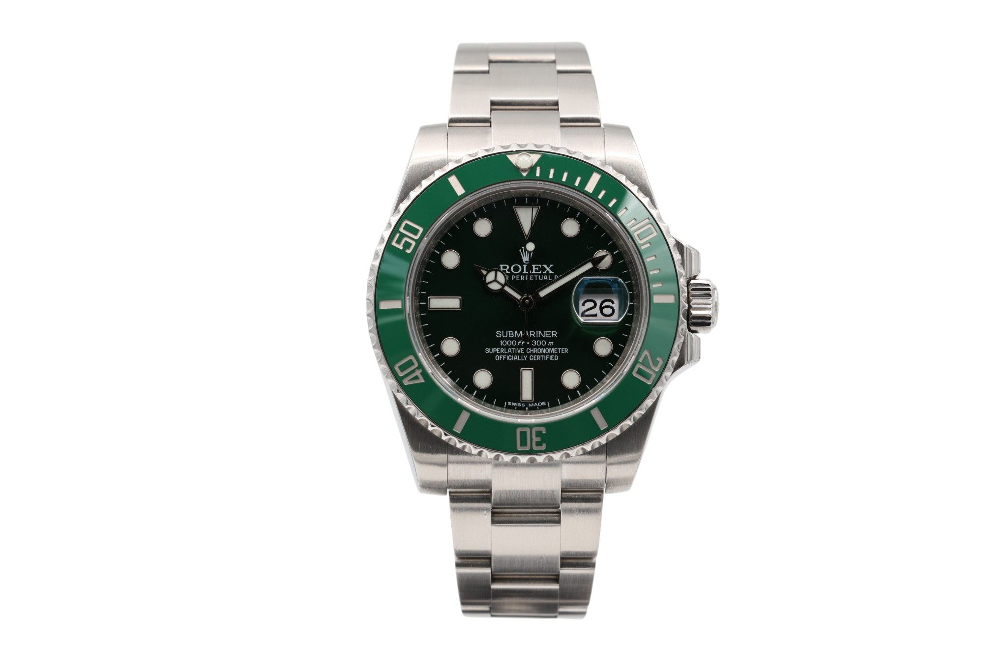 Rolex - Submariner – "Hulk" – 116610LV – 2010
