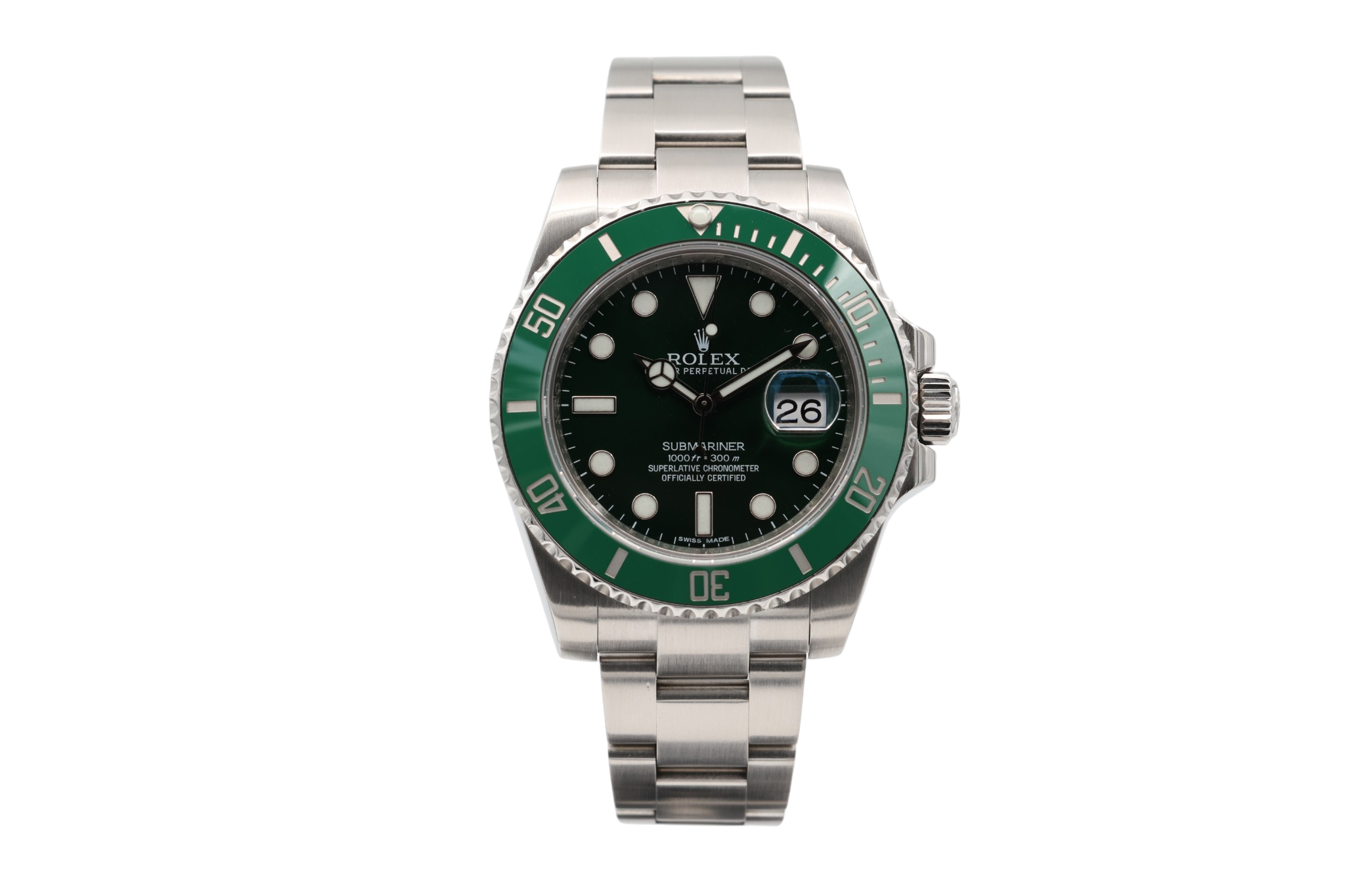 Rolex - Submariner – "Hulk" – 116610LV – 2010