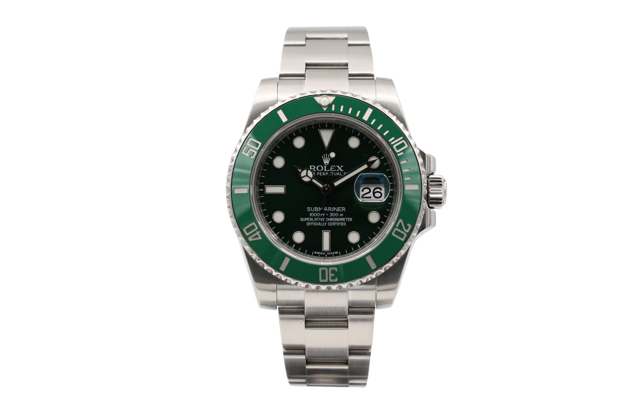 Rolex - Submariner – "Hulk" – 116610LV – 2010
