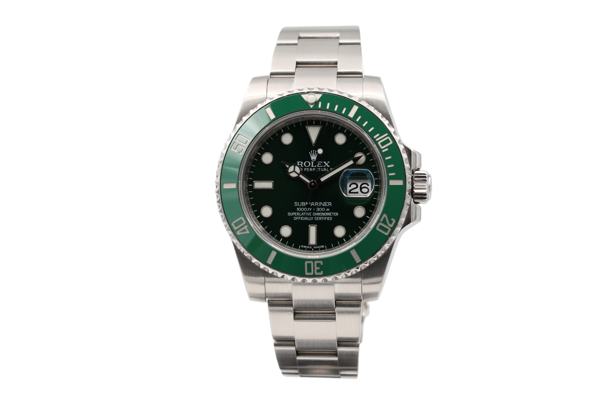 Rolex - Submariner – "Hulk" – 116610LV – 2010