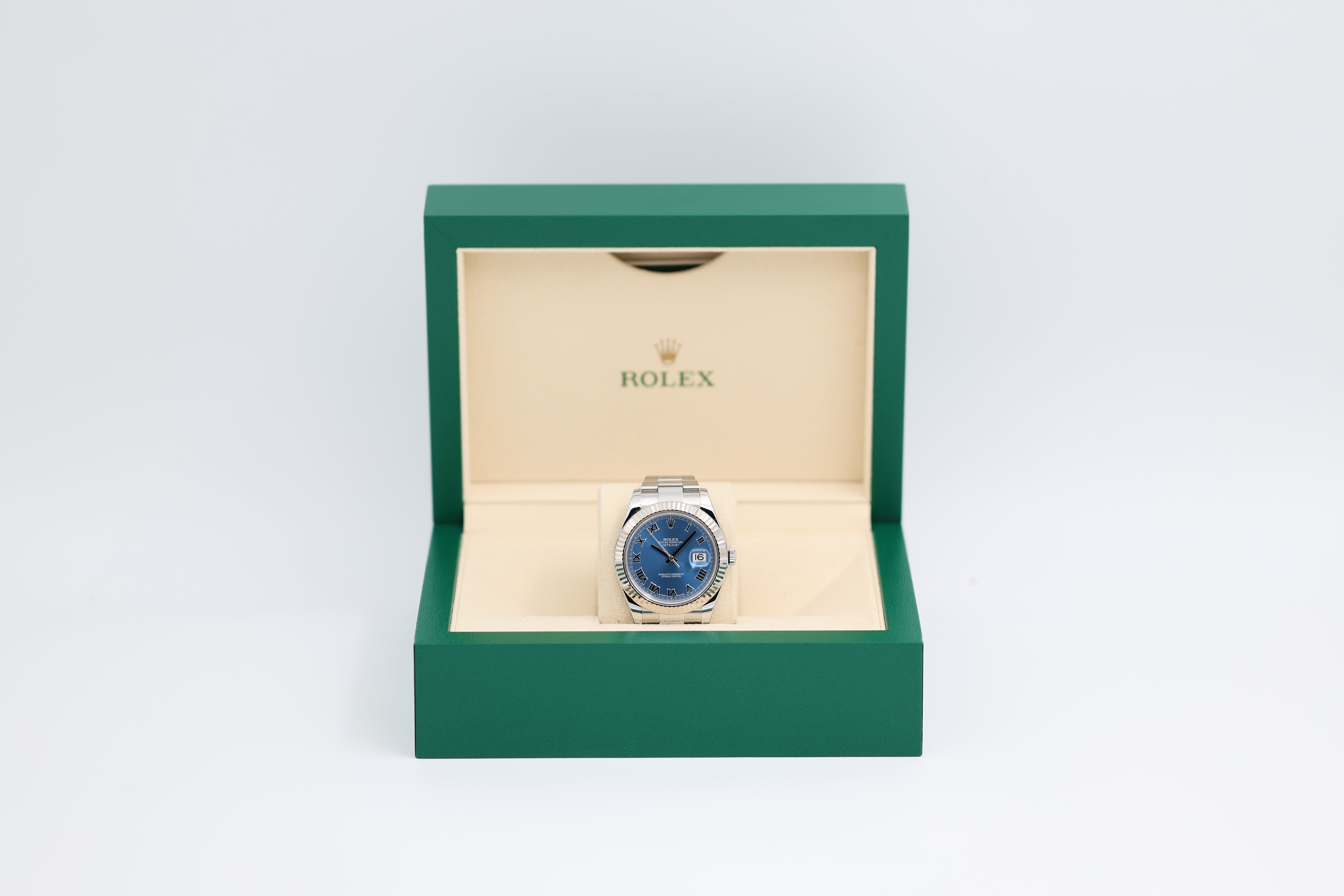 Rolex - Datejust - Blue Roman Dial - 126334