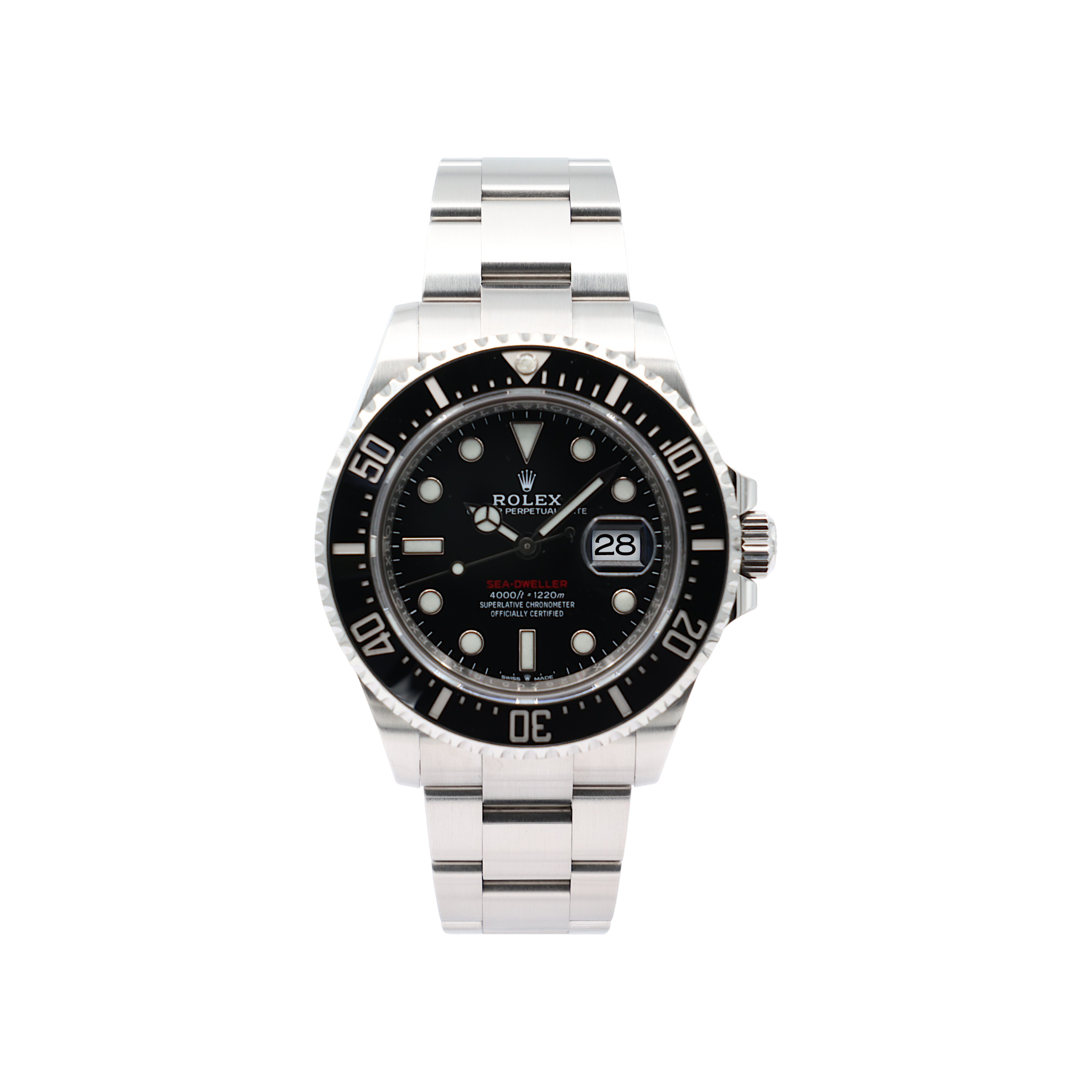 Rolex - Sea-Dweller – Black - Red Letters – 126600 – 2017