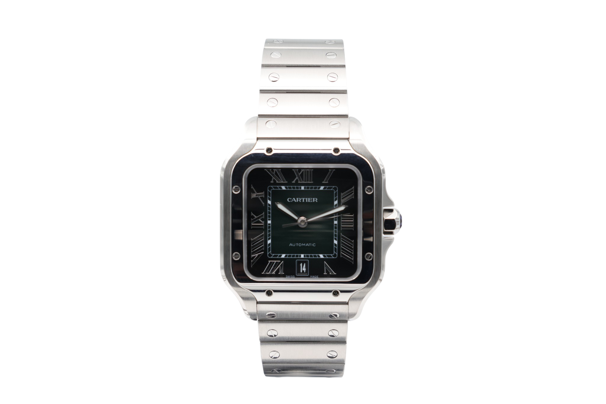 Cartier - Santos - Green Dial - WSSA0062 - 2024