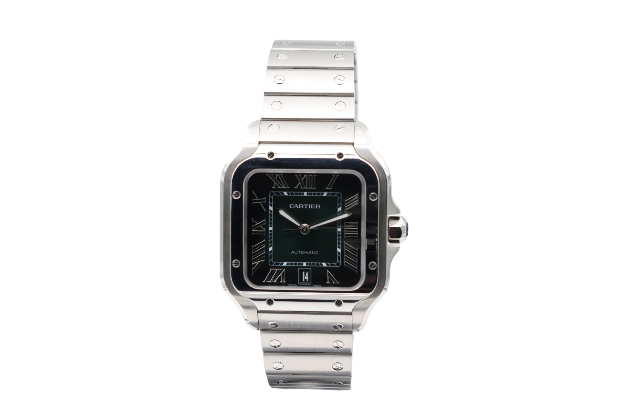 Cartier - Santos - Green Dial - WSSA0062 - 2024