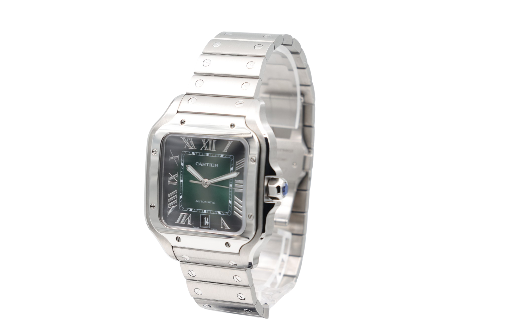 Cartier - Santos - Green Dial - WSSA0062 - 2024