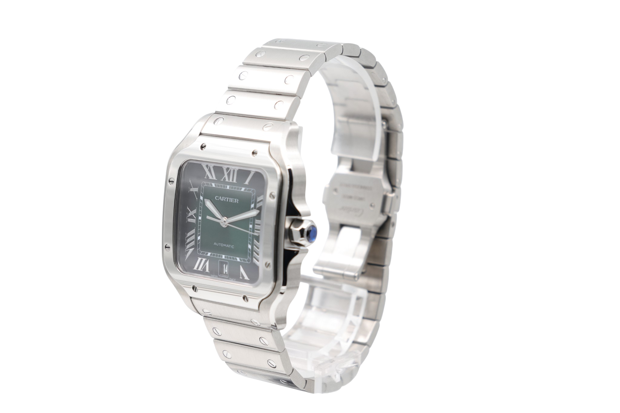 Cartier - Santos - Green Dial - WSSA0062 - 2024