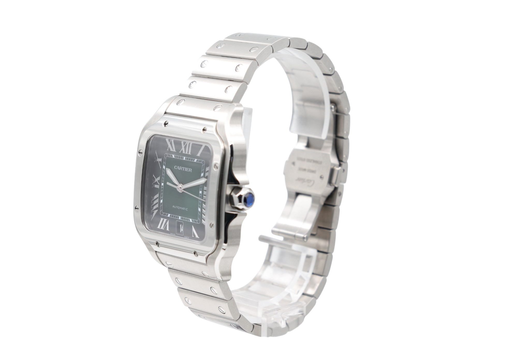 Cartier - Santos - Green Dial - WSSA0062 - 2024