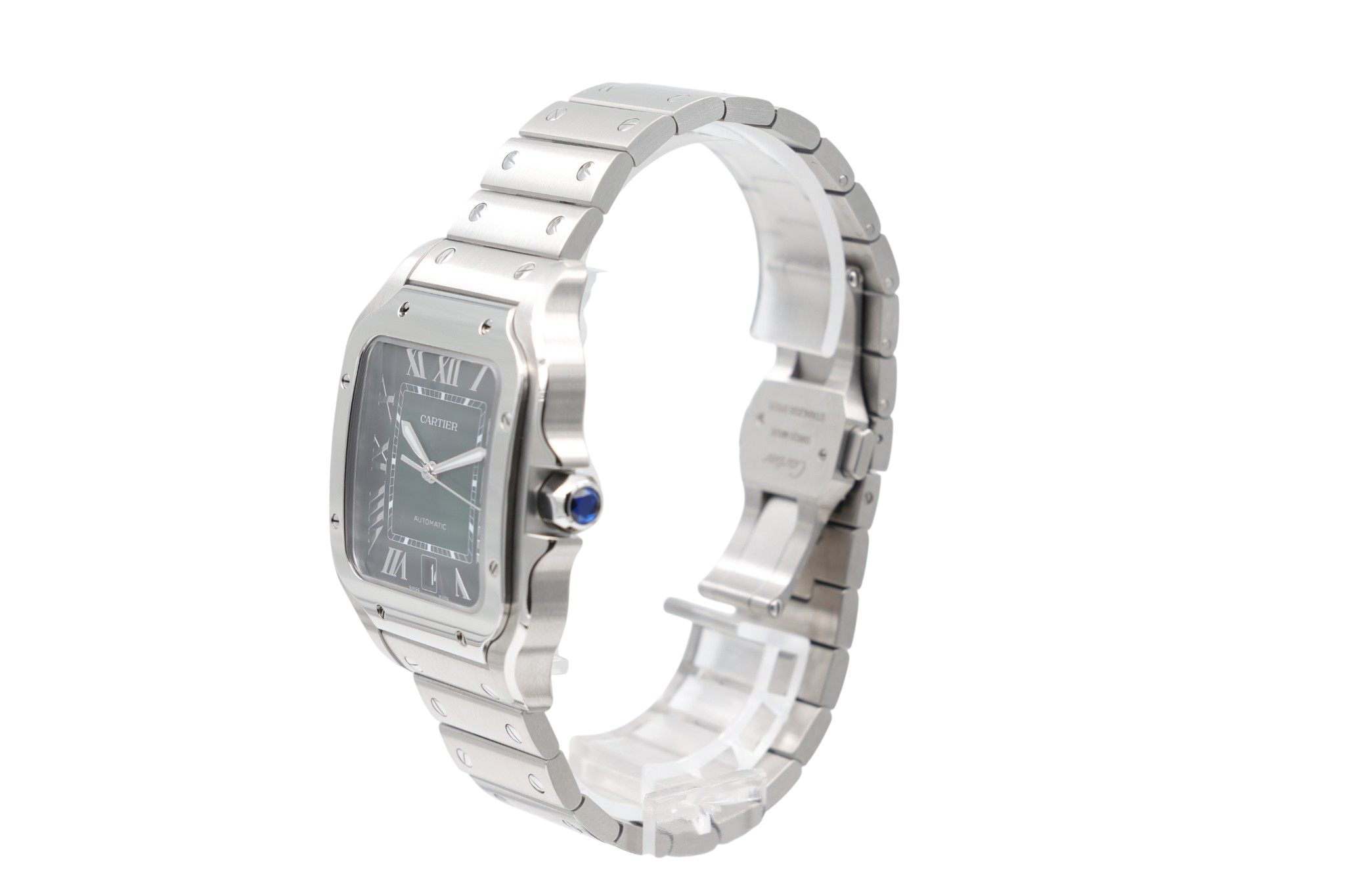 Cartier - Santos - Green Dial - WSSA0062 - 2024