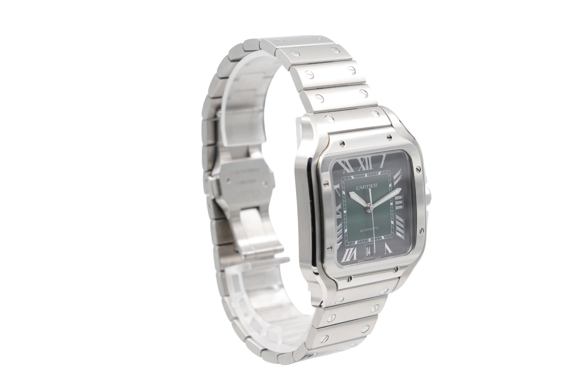 Cartier - Santos - Green Dial - WSSA0062 - 2024