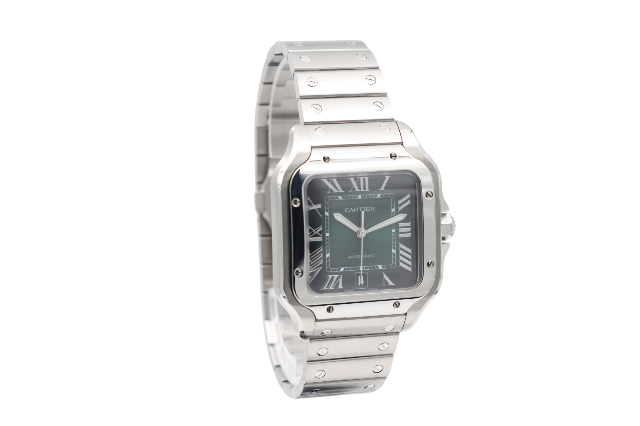 Cartier - Santos - Green Dial - WSSA0062 - 2024