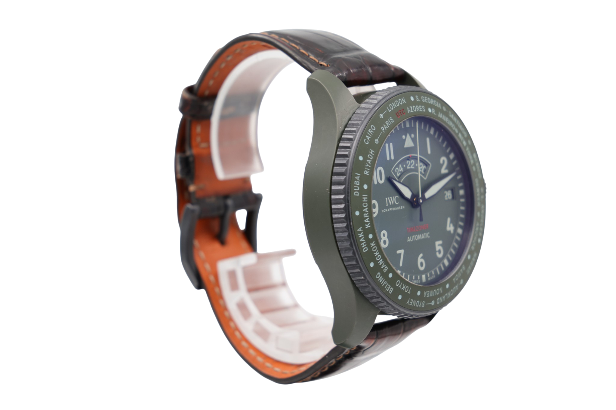 IWC - Pilot Timezoner – Green – IW395601 – 2025