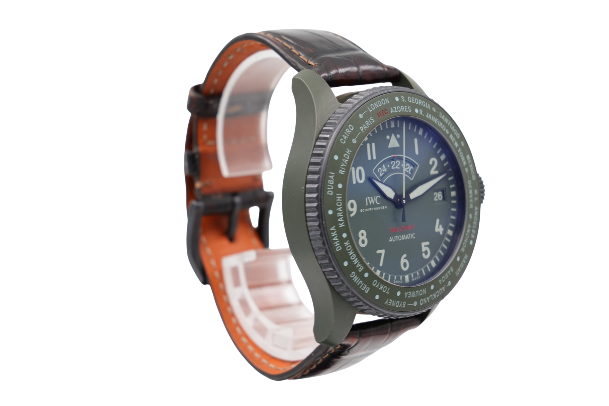 IWC - Pilot Timezoner – Green – IW395601 – 2025