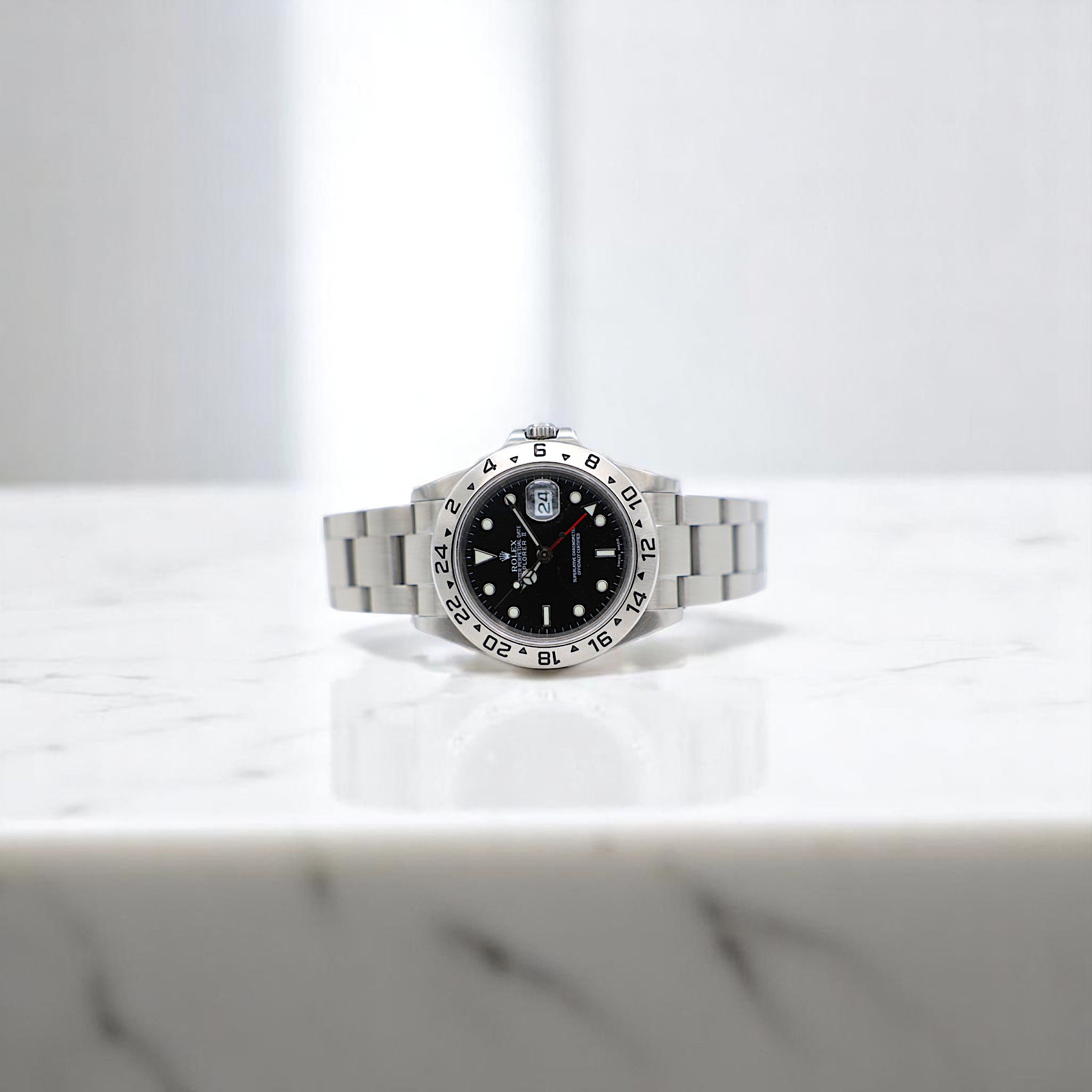 Rolex - Explorer 2 - 16570 - Black Dial - 2002