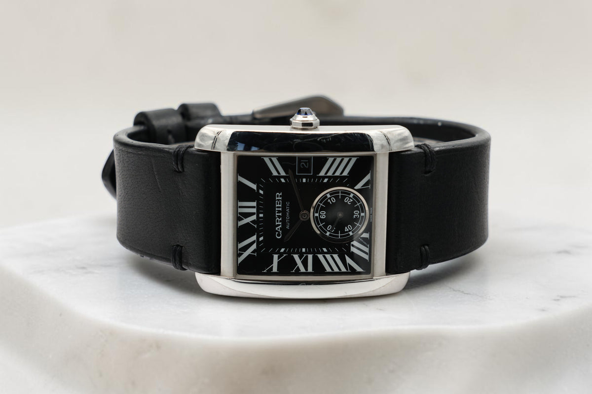 Cartier - Tank Americaine β Black β W5330004
