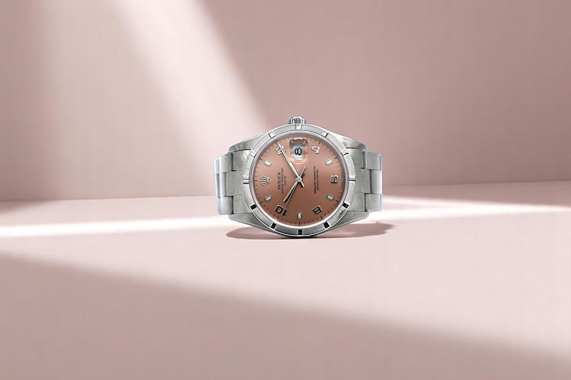 Rolex - Date - 15210 - Pink Dial - 2000