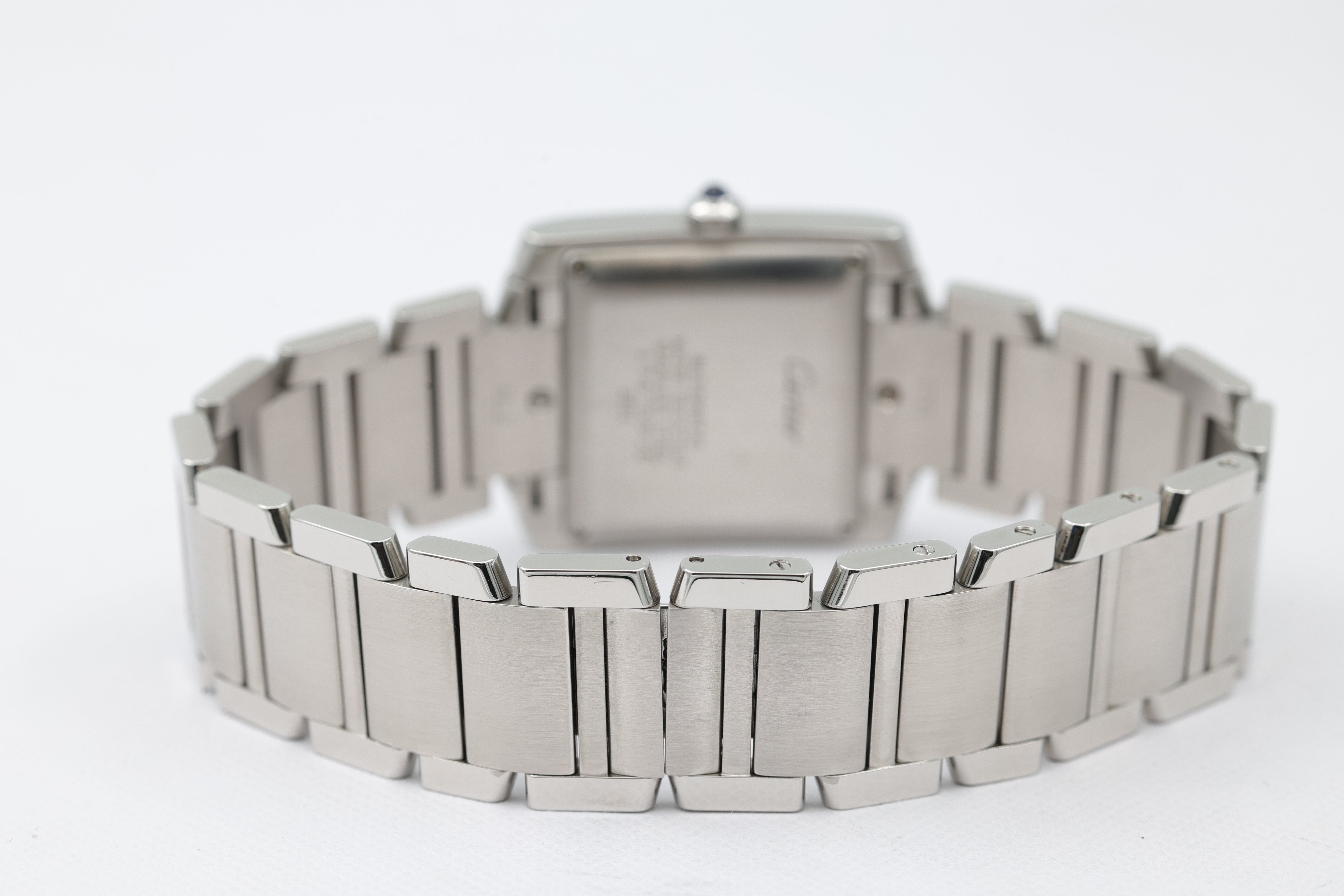 Cartier - Tank Francaise – White Roman Numerals – 2302 – 2000s