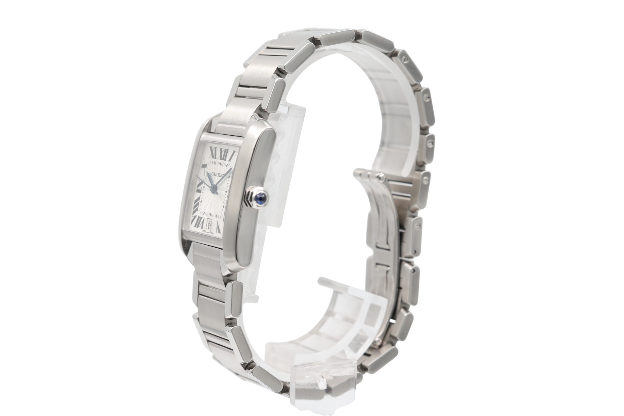 Cartier - Tank Francaise – White Roman Numerals – 2302 – 2000s