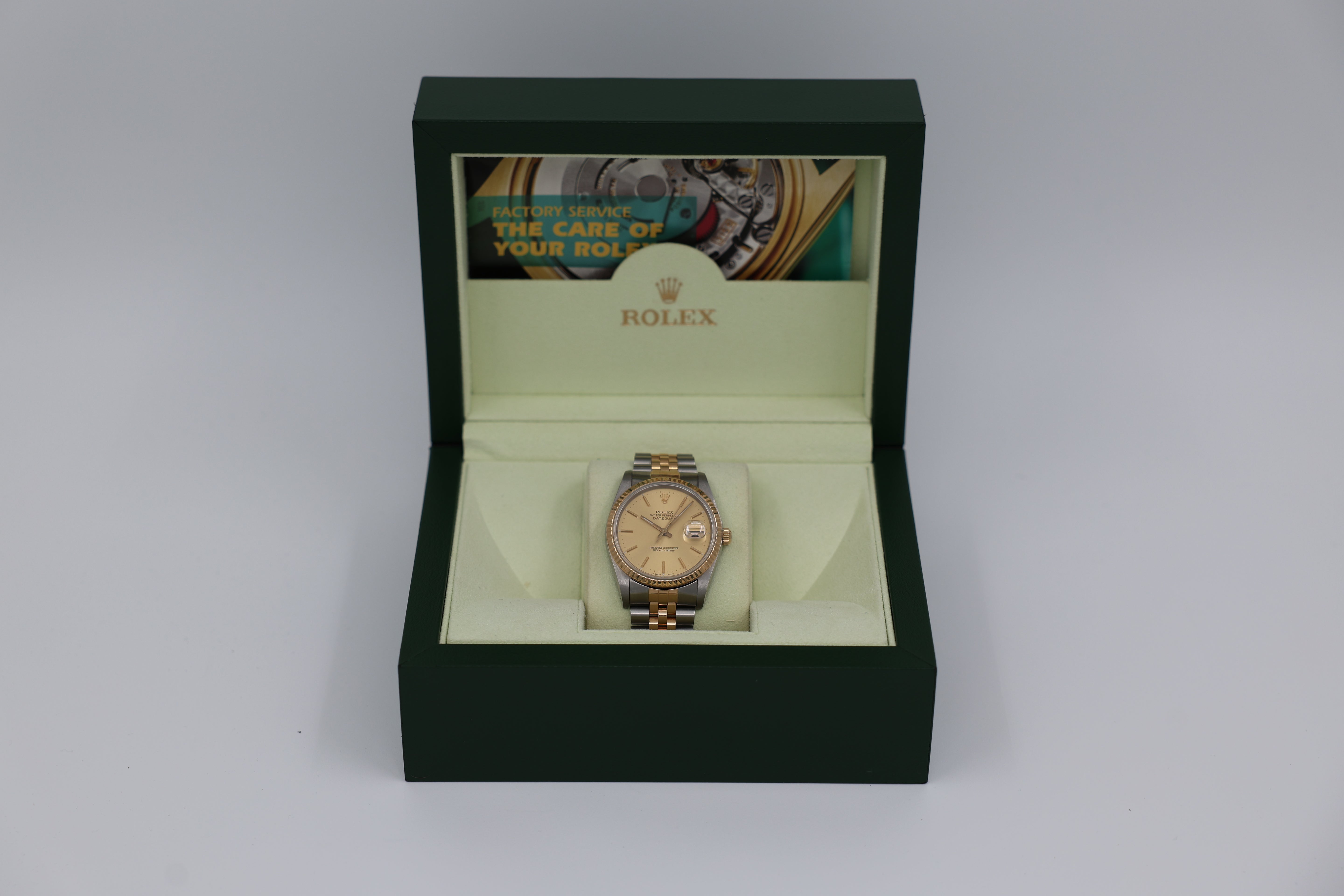 Rolex - Datejust 36 - Champagne - 16233 - 1991