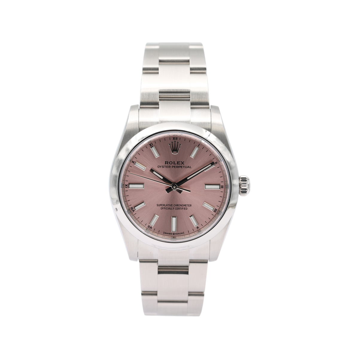Rolex - Oyster Perpetual 34 β Pink Sunburst β 124200 β 2025