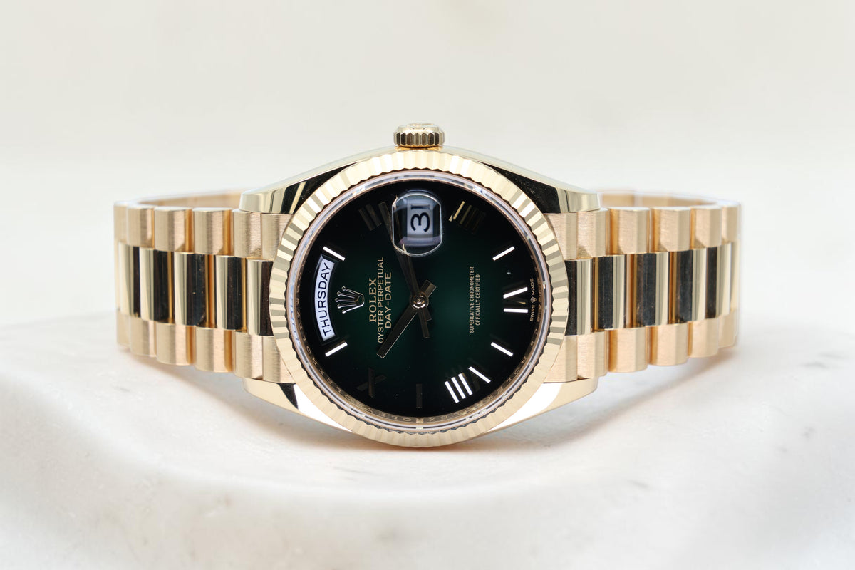 Rolex - Day Date 36 – Green Ombre – 128238 – 2026